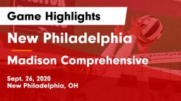 New Philadelphia  vs Madison Comprehensive  Game Highlights - Sept. 26, 2020