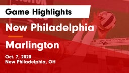 New Philadelphia  vs Marlington  Game Highlights - Oct. 7, 2020