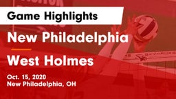 New Philadelphia  vs West Holmes  Game Highlights - Oct. 15, 2020
