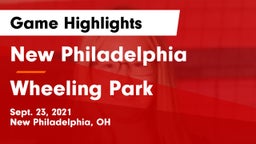 New Philadelphia  vs Wheeling Park Game Highlights - Sept. 23, 2021