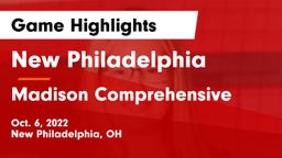 New Philadelphia  vs Madison Comprehensive  Game Highlights - Oct. 6, 2022