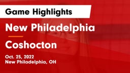 New Philadelphia  vs Coshocton  Game Highlights - Oct. 25, 2022