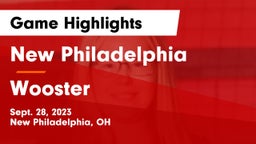New Philadelphia  vs Wooster  Game Highlights - Sept. 28, 2023