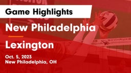 New Philadelphia  vs Lexington  Game Highlights - Oct. 5, 2023