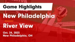 New Philadelphia  vs River View  Game Highlights - Oct. 24, 2023
