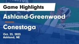 Ashland-Greenwood  vs Conestoga  Game Highlights - Oct. 23, 2023