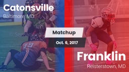 Matchup: Catonsville vs. Franklin  2017