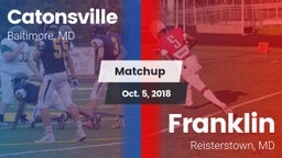 Matchup: Catonsville vs. Franklin  2018