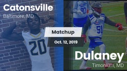 Matchup: Catonsville vs. Dulaney  2019