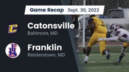 Recap: Catonsville  vs. Franklin  2022