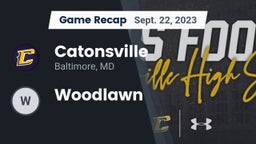 Recap: Catonsville  vs. Woodlawn   2023