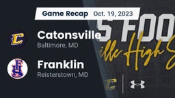 Recap: Catonsville  vs. Franklin  2023