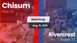 Matchup: Chisum vs. Rivercrest  2018