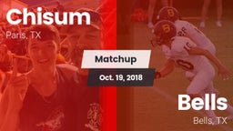 Matchup: Chisum vs. Bells  2018