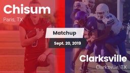 Matchup: Chisum vs. Clarksville  2019