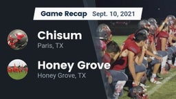 Recap: Chisum vs. Honey Grove  2021