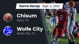 Recap: Chisum vs. Wolfe City  2022