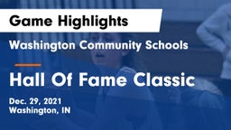 Washington Community Schools vs Hall Of Fame Classic Game Highlights - Dec. 29, 2021