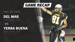 Recap: Del Mar  vs. Yerba Buena  2016