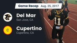 Recap: Del Mar  vs. Cupertino  2017
