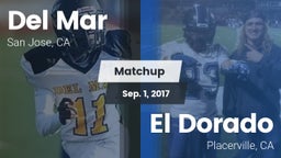 Matchup: Del Mar  vs. El Dorado  2017