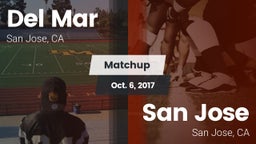Matchup: Del Mar  vs. San Jose  2017