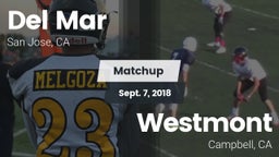 Matchup: Del Mar  vs. Westmont  2018