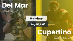 Matchup: Del Mar  vs. Cupertino  2019