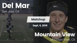 Matchup: Del Mar  vs. Mountain View  2019