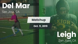 Matchup: Del Mar  vs. Leigh  2019
