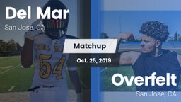 Matchup: Del Mar  vs. Overfelt  2019