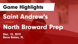 Saint Andrew's  vs North Broward Prep Game Highlights - Dec. 13, 2019