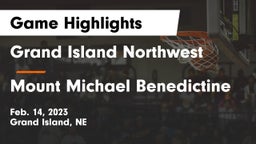Grand Island Northwest  vs Mount Michael Benedictine Game Highlights - Feb. 14, 2023