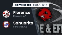Recap: Florence  vs. Sahuarita  2017