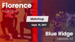 Matchup: Florence  vs. Blue Ridge  2017