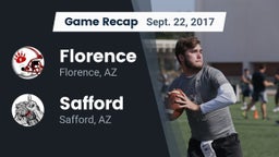 Recap: Florence  vs. Safford  2017