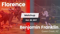 Matchup: Florence  vs. Benjamin Franklin  2017