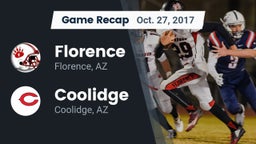 Recap: Florence  vs. Coolidge  2017