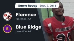 Recap: Florence  vs. Blue Ridge  2018