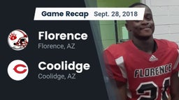 Recap: Florence  vs. Coolidge  2018