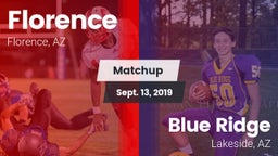 Matchup: Florence  vs. Blue Ridge  2019