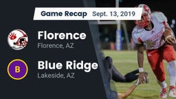 Recap: Florence  vs. Blue Ridge  2019