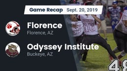 Recap: Florence  vs. Odyssey Institute 2019