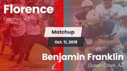 Matchup: Florence  vs. Benjamin Franklin  2019