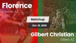 Matchup: Florence  vs. Gilbert Christian  2020