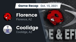Recap: Florence  vs. Coolidge  2021