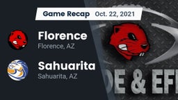 Recap: Florence  vs. Sahuarita  2021