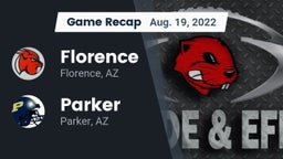 Recap: Florence  vs. Parker  2022