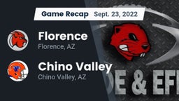 Recap: Florence  vs. Chino Valley  2022