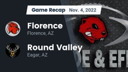 Recap: Florence  vs. Round Valley  2022